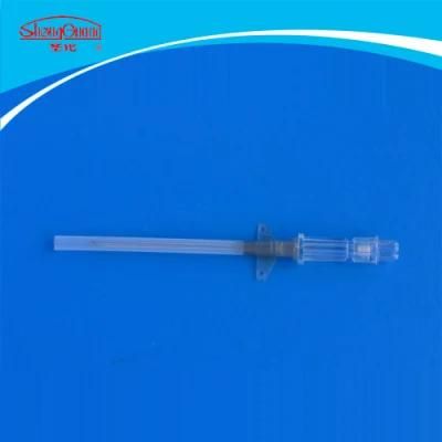 CE Approved Hot Sale Disposable Medical IV Intravenous Cannula with Small Wings for Injection