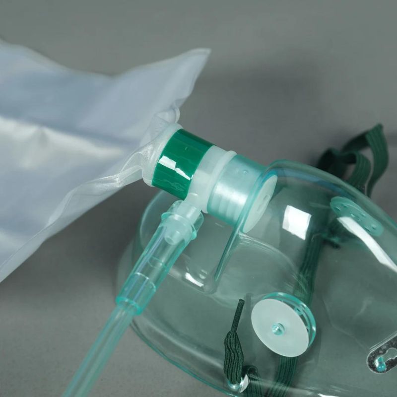 CE FDA Oxygen Mask with Bag/Non-Rebreathing Resevoir Bag