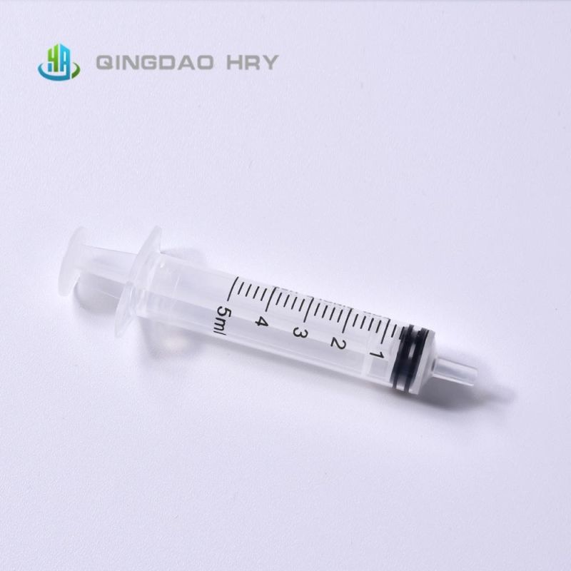 5ml Disposable Syringe Luer Slip Without Needle From Professional Manufacture with FDA 510K CE&ISO Improved for Vaccine Stock Products and Fast Delivery