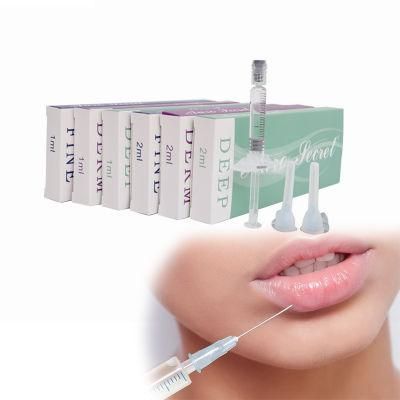 Skin Rejuvenation Ha Filler Hyaluronic Acid 1ml2ml Dermal Filler for Face Hyaluronic Acid Filler for Face