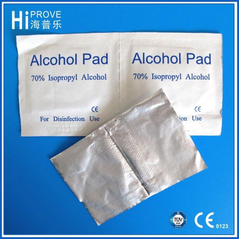 Disposable Non Woven 70% Alcohol Pre Pad with Cheap Price