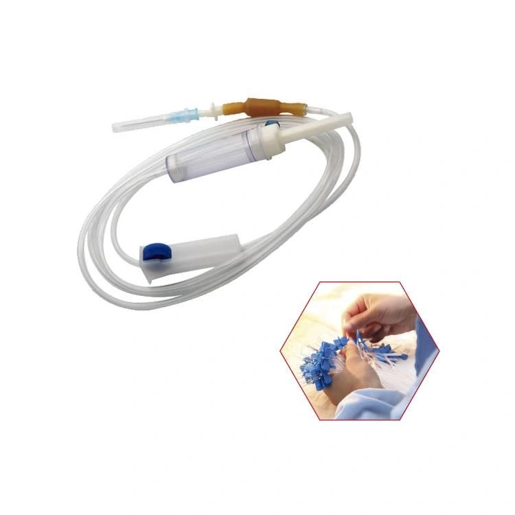 Disposable Infusion Set with Needle Customize Acceptable