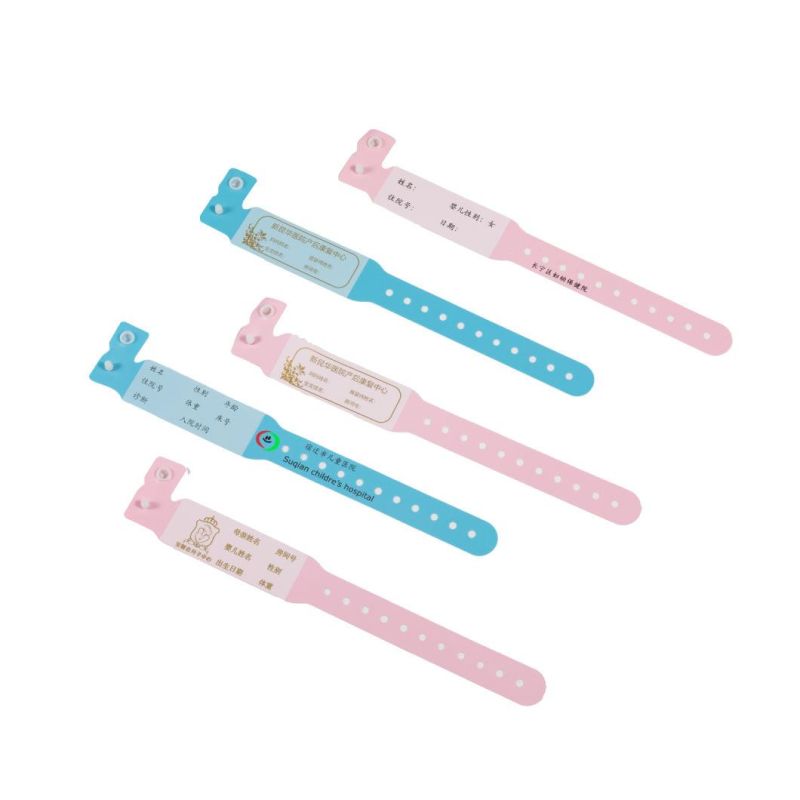 2021 Hot Selling Medical PVC Baby Written on Wristband