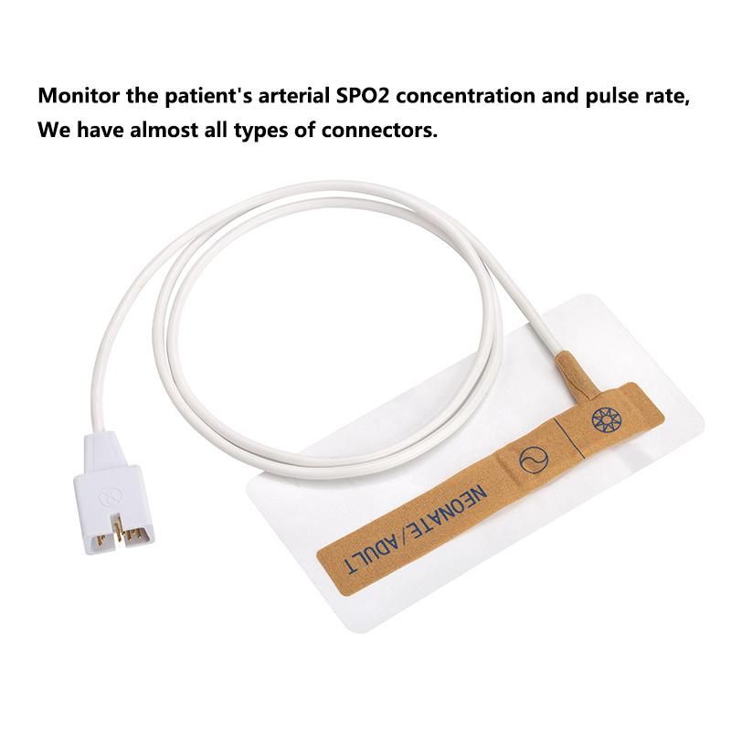 Disposable SpO2 Sensor Medical Consumable Probes for Nellcor