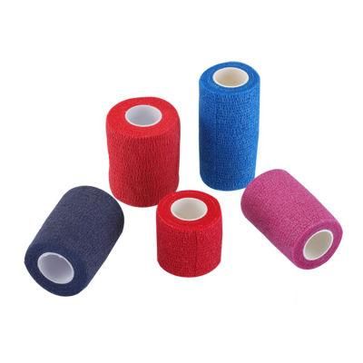 Printed Self Adhesive Elastic Bandage/ Elastic Tape Cohesive Tattoo Self Adehere Grip Cover Wrap