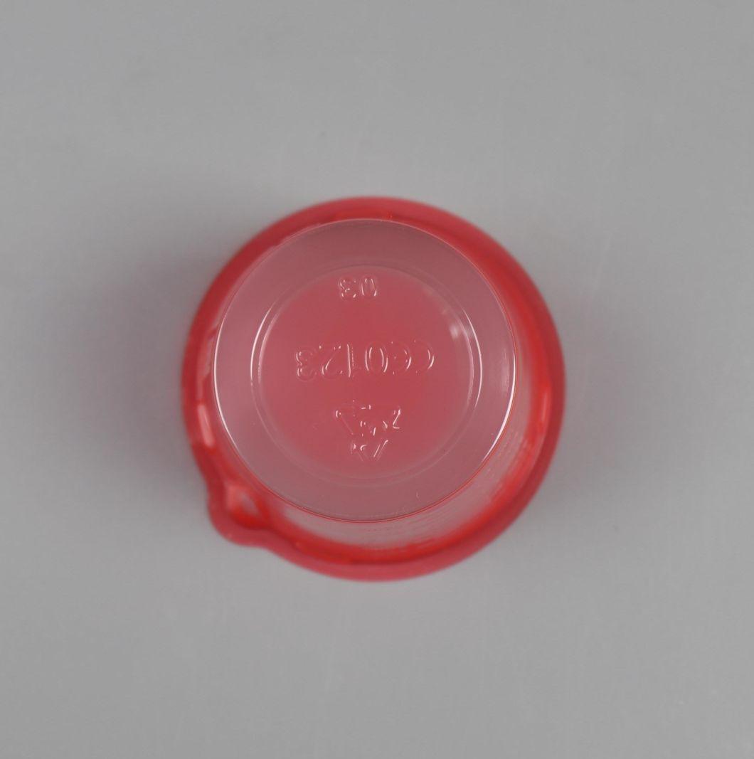 Medical Disposable Plastic Urine Medicine Red Cup