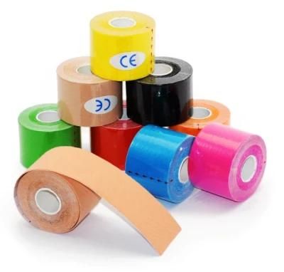 Free MOQ Customized Elastic Strong Adhesive Kinesiology Sports Tape