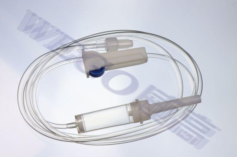 Wego Medical Consumables Manufacturer Disposable Infusion Set IV Set for Infusion