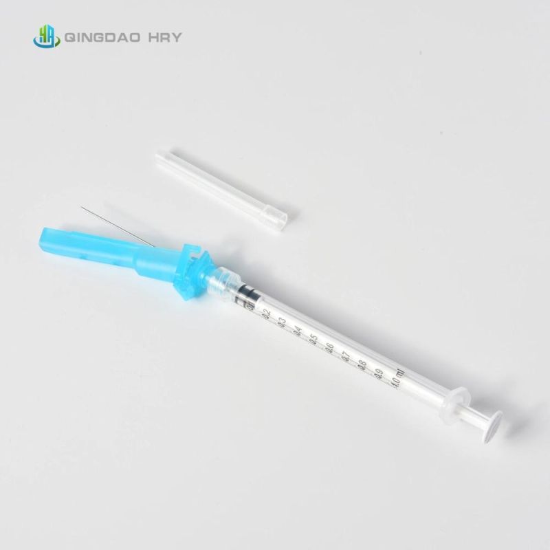 1ml-20ml Disposable Syringe with Safety Needle CE FDA ISO 510K