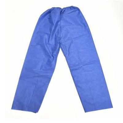 Disposable Nonwoven PP Long Pants Trousers Pantalettes SMS Pants