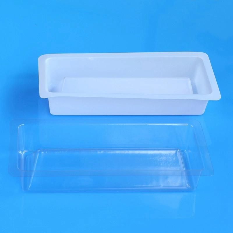 Disposable Individual Wrapped White PS Basins of 55ml V-Shaped Bottom Design Solution Basins Reagent Reservoir High Quality PP 384 Channel Throughs Reagent