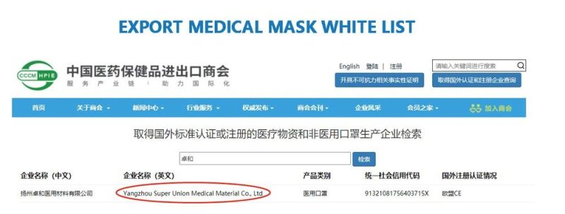 Medical Disposable Printed Dust Face Mask