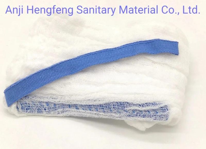 Hospital Absorbent Surgical Sterile Gauze Abdominal Swab Laparotomy Lap Pad Sponges