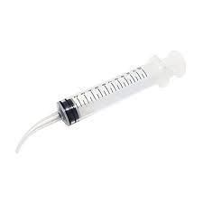 Disposable Medical Instrument Ring Type Transparent 100ml PP Irrigation Syringe with Catheter Tip