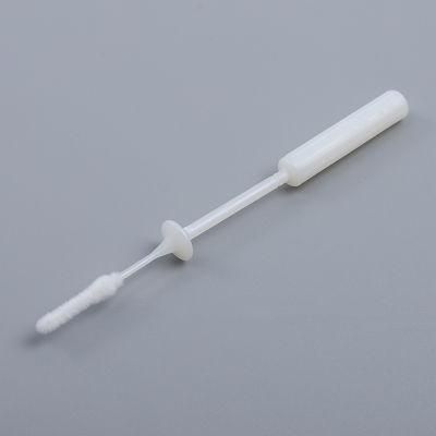 Medical Sterile Child Sample Collection Short Nasal Flocked Swab Sticks 9cm/5.5cm Breakpoint