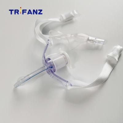 Medical Disposable Tracheostomy Tube with Inner Cannula