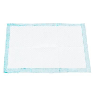 OEM&ODM Hospital Nursing Waterproof Underpad Include Sap Incontinence Products Under Pad for Seniors PE Backsheet Fluff Adult Bed Pad