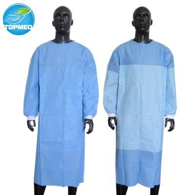 Disposable SMS Surgical Gown, SBPP Medical Gowns for Operation Room