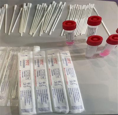 Medical Sample Nasal Nasopharyngeal Disposable Virus Sampling Stick Collection Oral Sponge Swab