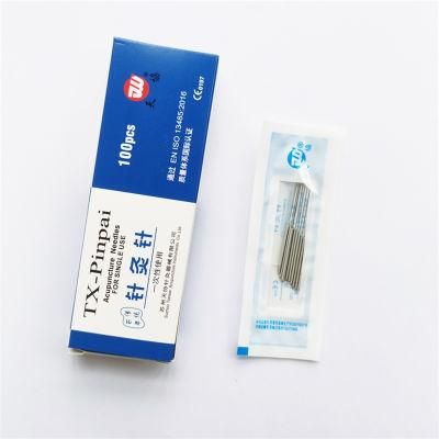 Factory Price Disposable Sterile Acupuncture Needle for Medical with Stainless Steel Handle