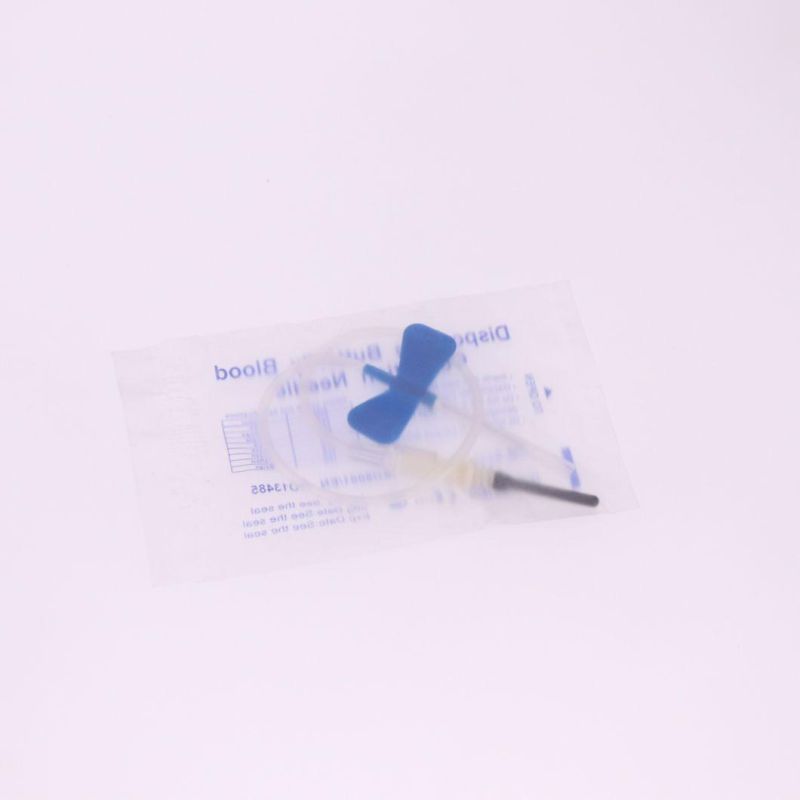 Butterfly Blood Collection Needle Disposable Safety Two Wings Blood Collection