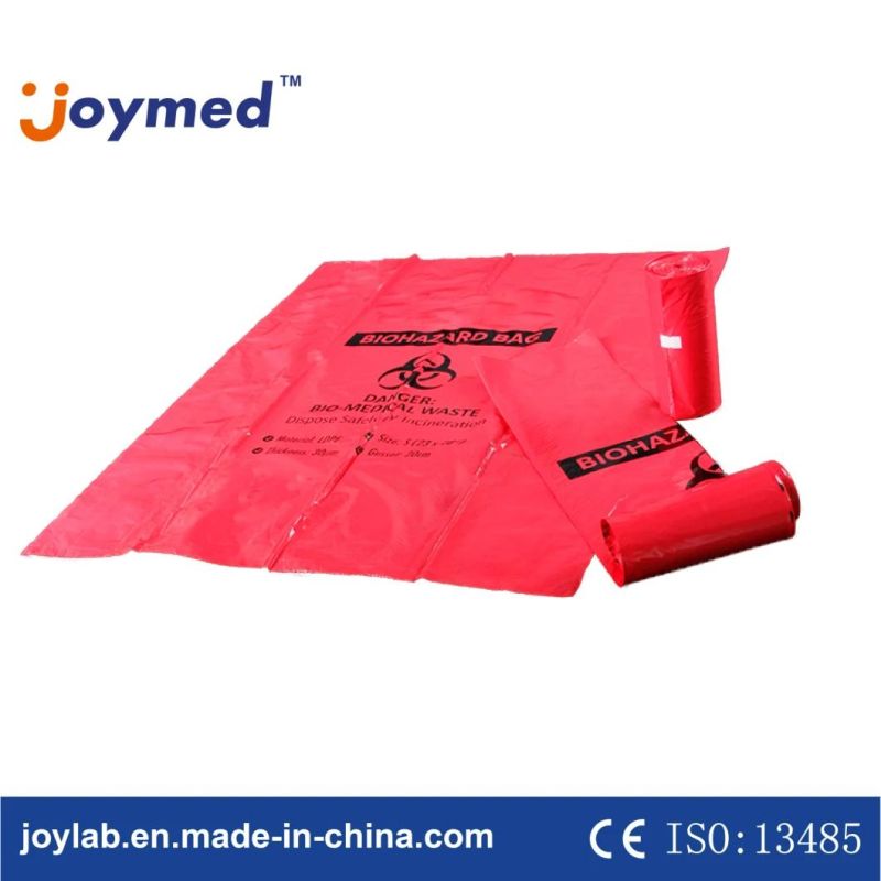 High Quality Disposable Biohazard Medical Waste Bags for Sterilization