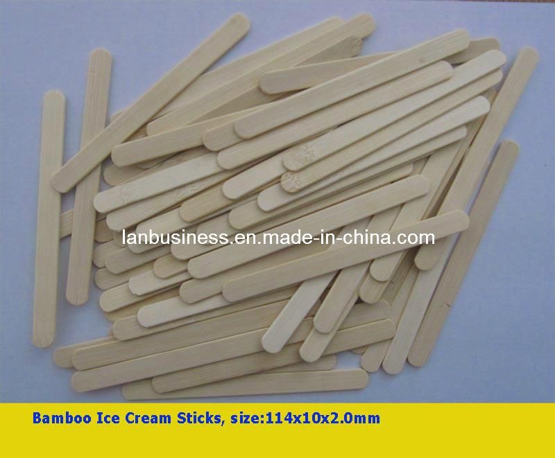 Ly Disposable Bamboo Ice Cream Sticks (LY-WICS)