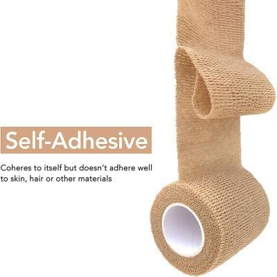 Colorful Medical Sport Self-Adhesive Cohesive Bandage