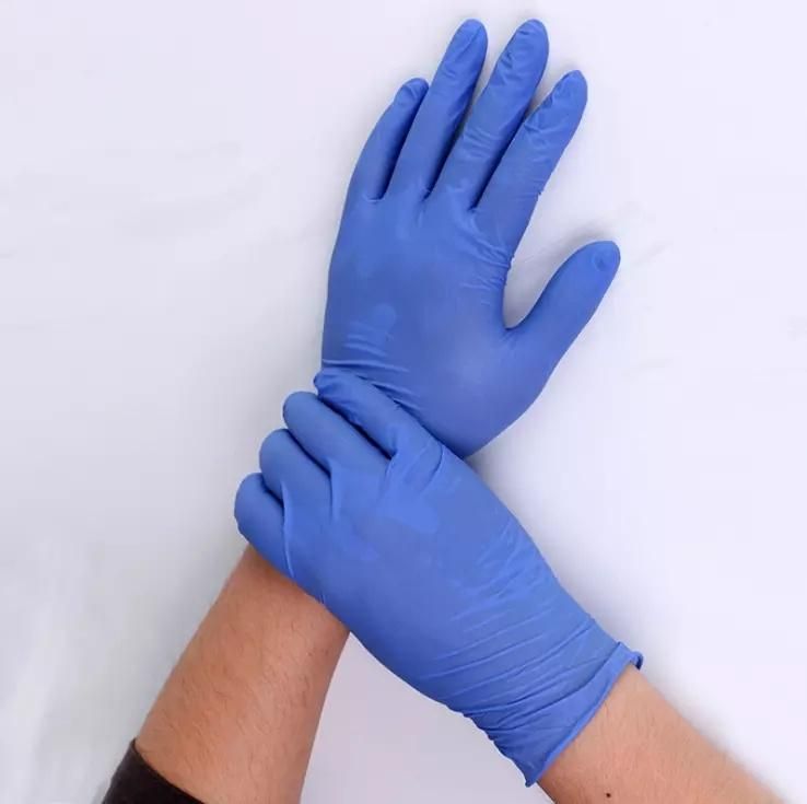 Disposable Hand Gloves Manufacturers Powder Free Nitrile Gloves