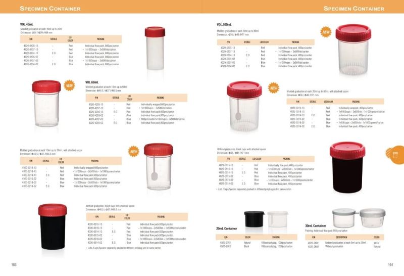 Disposable Sampling Cups Container and Disposable Sampling Brush Consumable