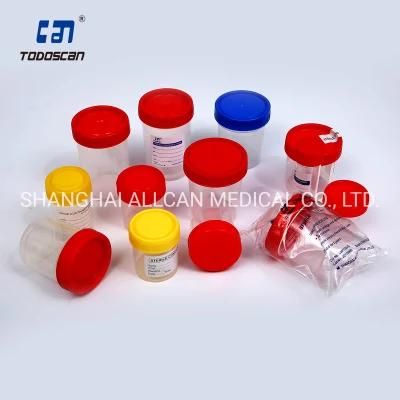 120ml Medical Disposable Plastic Specimen Container Urine Sample Container