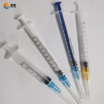 Disposable Syringe 1ml with Needle CE Improved