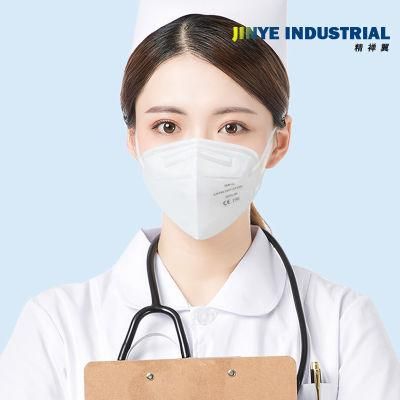 FFP2 Mask 5ply Disposable Face Mask Folding Comfortable Professional Safety Mask