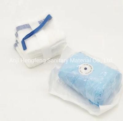 Medical 100% Cotton Absorbent Surgical Gauze Laparotomy Sponges with X-ray 32&prime;s