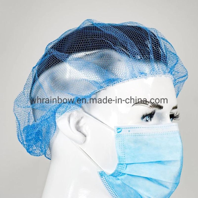 Disposable Plastic Strip/Clip/Bouffant/Mop/Nonwoven/PP Cap Shower/Bathing/Hotel Cap /Nurse/Doctor Cap /Medical/Surgical Cap with Elastic Polypropylene Fabric