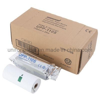 Medical Ultrasound Paper Upp-11s USG Video Printing Thermal Roll for Sony Machine