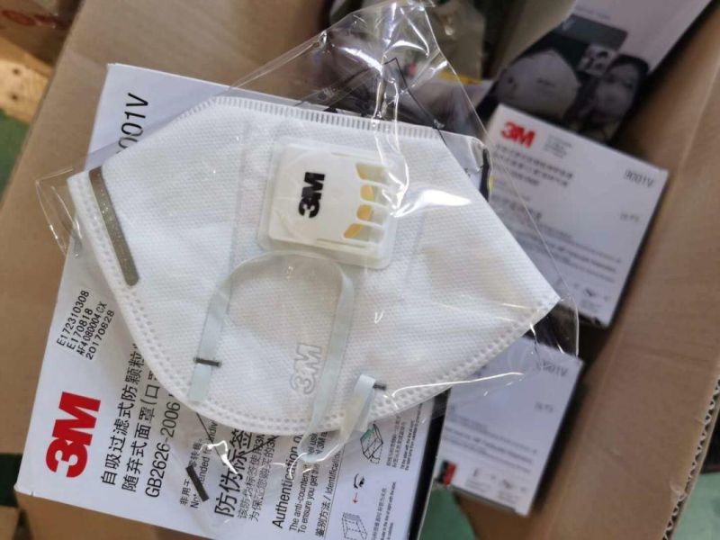 3m 8210 Ffp2 Kn95 R95 9502V/9501/8210/1860/9541V/9001/9002/9577/P95facial Mask, Few in Stock Medical Surgical Dust Respirator Protective N95 Mask