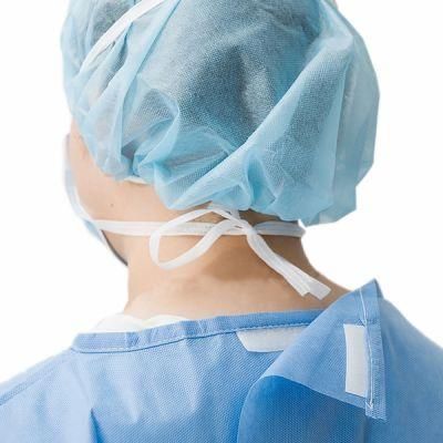 Disposable Non Woven Surgical Gown PP PE SMS Material Protective Visitors Apron