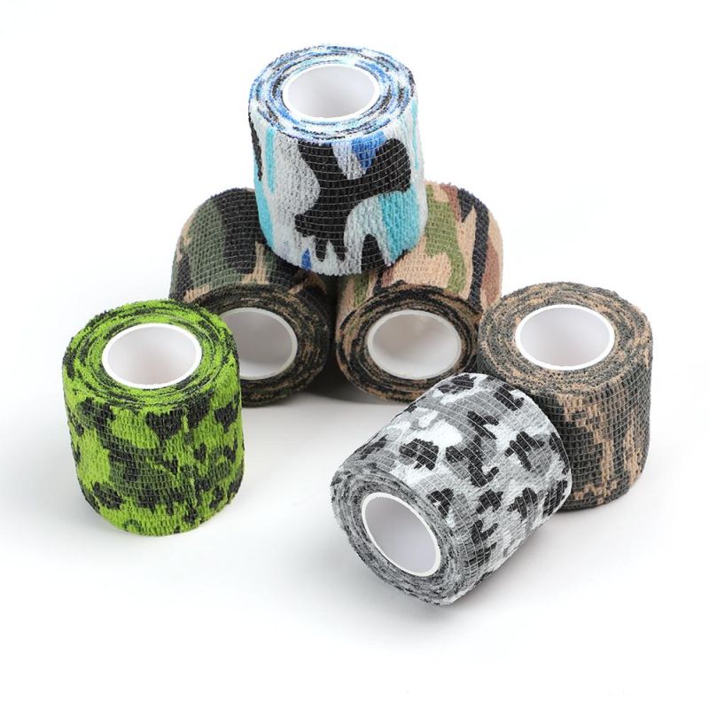 Camouflage Adhesive Disposable Self Tape Custom Brand Tattoo Bandage