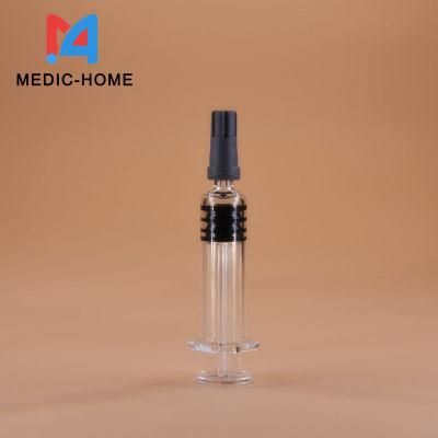 0.5ml 1ml 2.55ml 3ml 5ml Disposable Safety Medical Glass Prefilled Syringe with/Without Needle