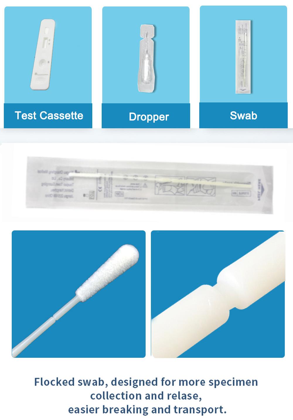 Home Self-Test Disposable Single Package Rapid Medical Diagnostic Test Kit