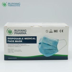 3 Ply Disposable Face Mask Eholesale Medical Face Mask for Sale Disposable Face Mask