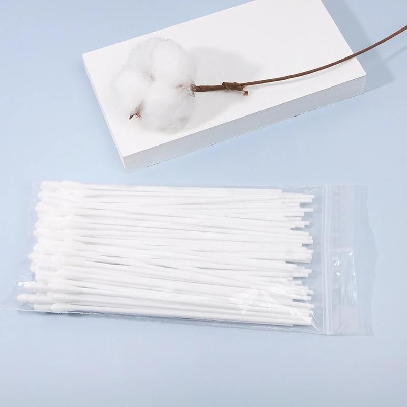 Disposable 100PCS Sterilized Plastic Stick Sterile Medical Cotton Swab