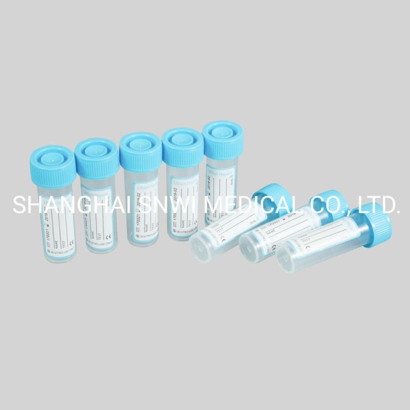 Hospital Laboratory Supplies Disposable Glass Vacuum Blood Collection Tube