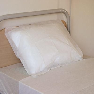 Customized Tissue Poly Cover Nonwoven Disposable Pillow Case for Hotel with CE