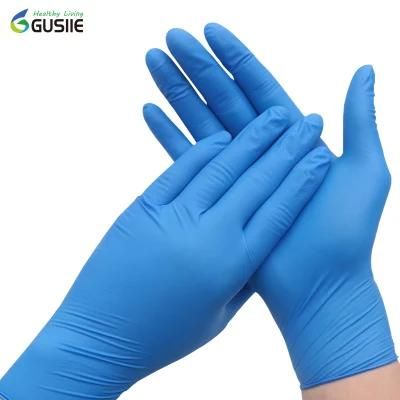 Gusiie Wear-Resisting 100% L/C Sign with Factory Disposable Nitrile Gloves