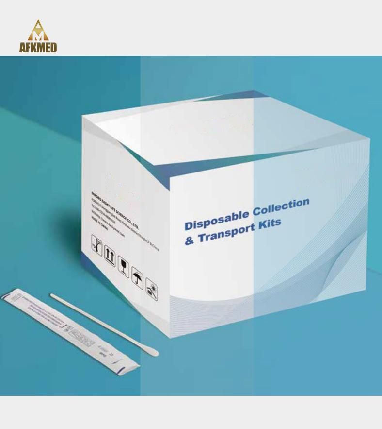 Disposable Medical Supplies Virus Sampling Tube with Swabs Test Equipment