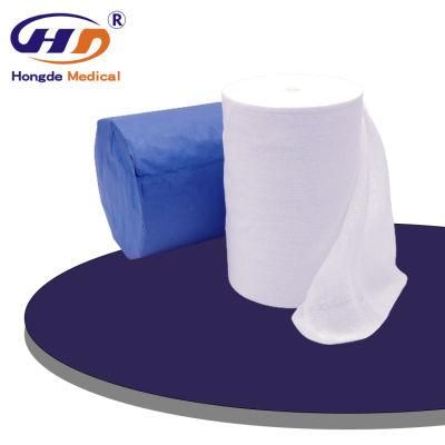 HD9-100% Cotton Gauze Raw Material Jumbo Gauze Roll