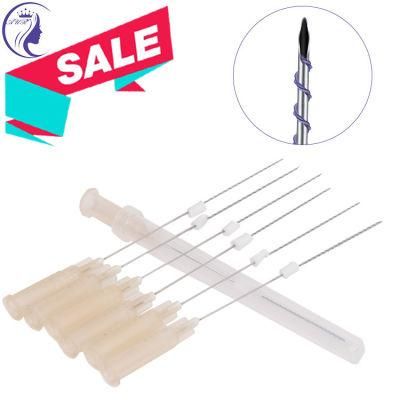 Plastic Pdo Twin 23G 60mm Tornado Screw Face Lifting Korea Treatment Suture Thread