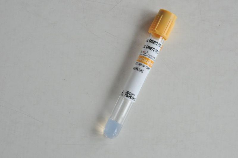 Vacuum Blood Collection Tube (8ml Gel and Clot Activator Tube)